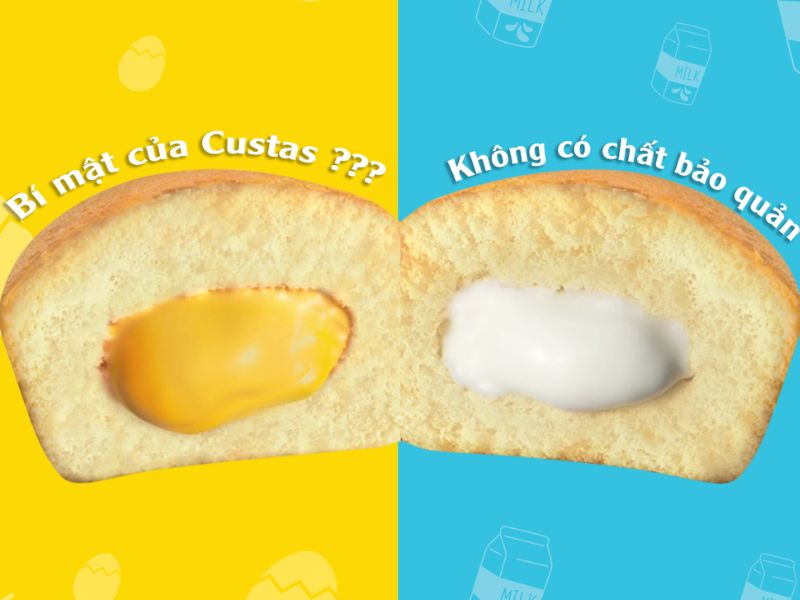 Bé từ mấy tuổi có thể sử dụng bánh Custas?